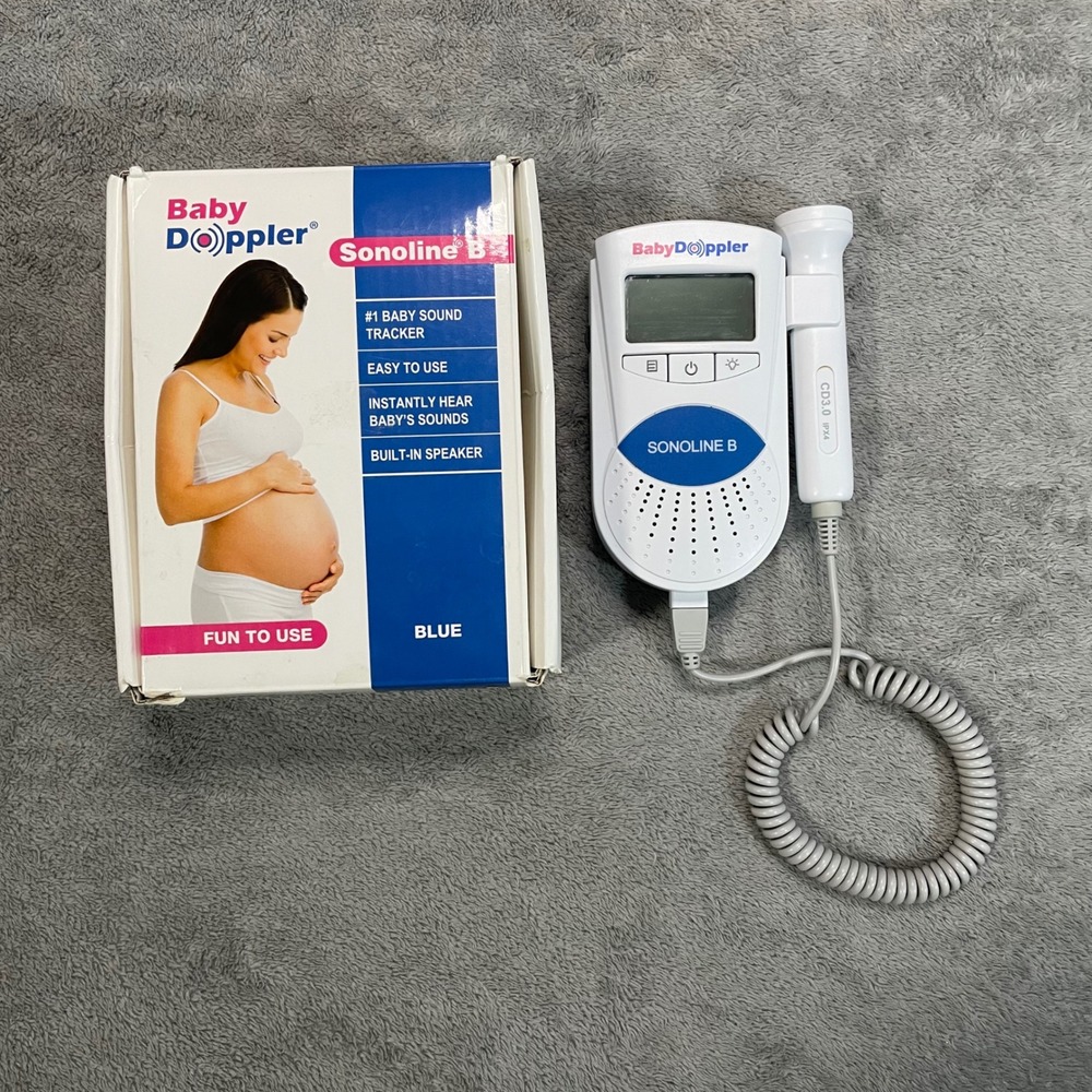 Baby Doppler Sonoline B Fetal Heart Monitor Blue portable baby heartbeat